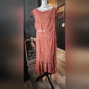 MISSMAY Vintage-Style Lace Dress